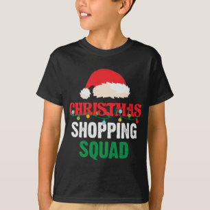 Christmas Shopping Squad Holiday Shopper Group San T-Shirt