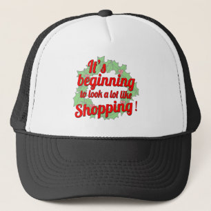 Christmas Shopping Trucker Hat
