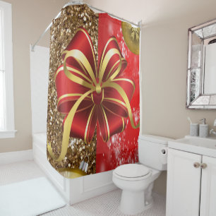 Christmas Shower Curtain