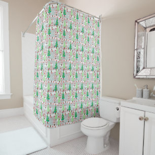 Christmas Shower Curtain