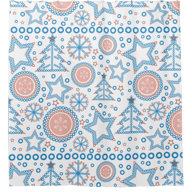 Christmas Shower Curtain (Front)