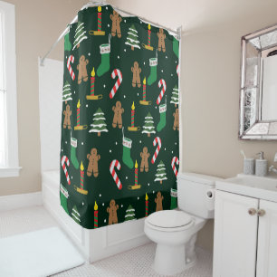 Christmas Shower Curtain
