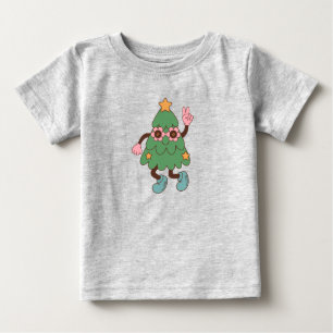 Christmas Silly Tree Baby T-Shirt
