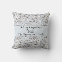 Christmas, silver twigs, white, snowflakes, winter