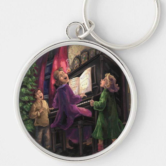 Christmas Sing Along Key Ring (Front)