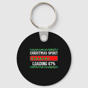 Christmas Six Seven Srit Loading 67 Meme Gen Z Alp Key Ring