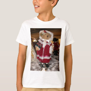 Christmas Skater Teddy Bear T-Shirt