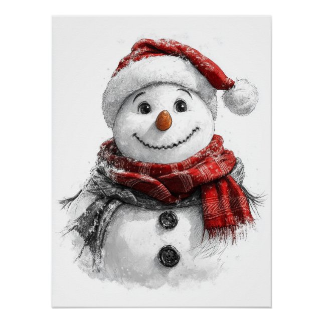 Christmas Sketch Poster (Front)