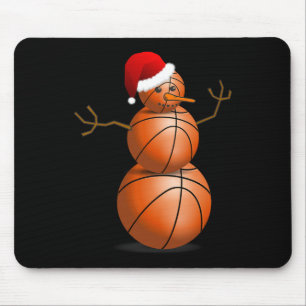 Christmas Sketll Shirt - Sketll Snowman Mouse Pad