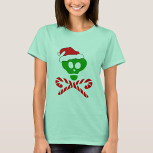 Christmas Skull Crossbones T-Shirt