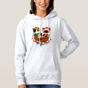 Christmas Sleigh Cats! Hoodie