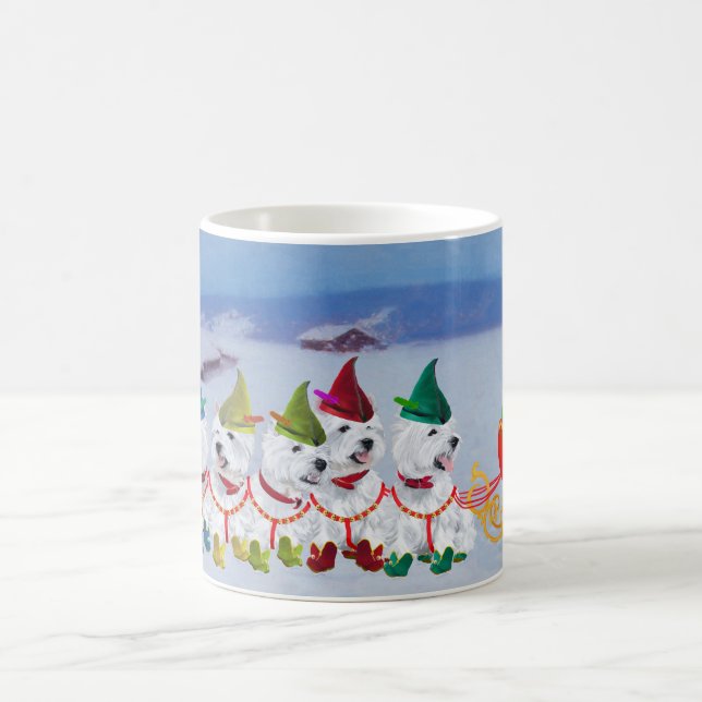 Christmas Sleigh Coffee Mug (Center)