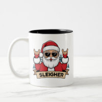Christmas Sleigher Santa Rock Xmas Rocker