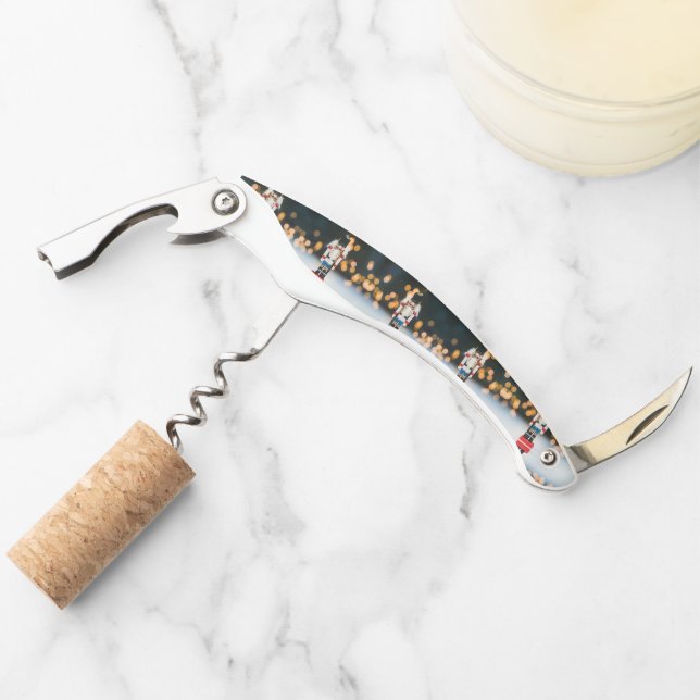 Christmas SlipperyJoe nutcracker figurine ornament Corkscrew (Front)