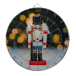 Christmas SlipperyJoe nutcracker figurine ornament Dartboard