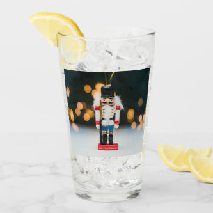 Christmas SlipperyJoe nutcracker figurine ornament Glass