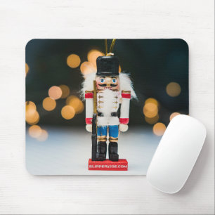 Christmas SlipperyJoe nutcracker figurine ornament Mouse Pad
