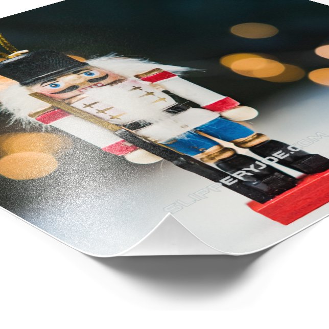 Christmas SlipperyJoe nutcracker figurine ornament Photo Print (Corner)