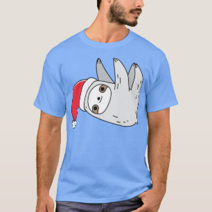 Christmas Sloth Pattern  T-Shirt