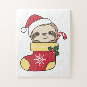 christmas-slothmas jigsaw puzzle