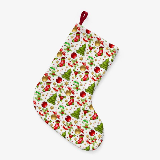 Christmas Small Christmas Stocking (Front (Hanging))