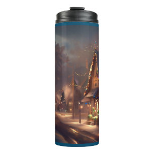 Christmas Small Town 2 Thermal Tumbler