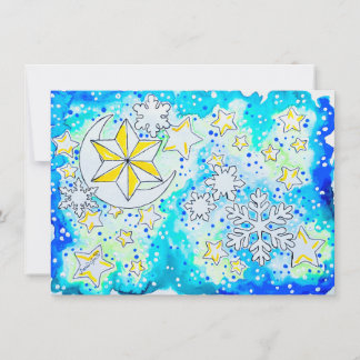Christmas Snow Card