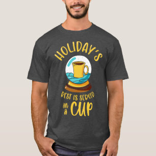 Christmas Snow Globe Coffee T-Shirt