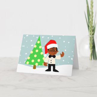 Christmas Snow Holiday Card