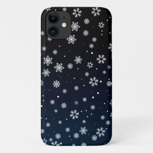Christmas : Snow Pattern Case-Mate iPhone Case