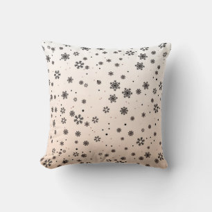 Christmas : Snow Pattern Cushion