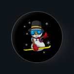 Christmas Snowboarding Snowman Snowboarder Snowboa<br><div class="desc">Christmas Snowboarding Snowman Snowboarder Snowboard</div>