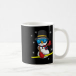 Christmas Snowboarding Snowman Snowboarder Snowboa Coffee Mug<br><div class="desc">Christmas Snowboarding Snowman Snowboarder Snowboard</div>