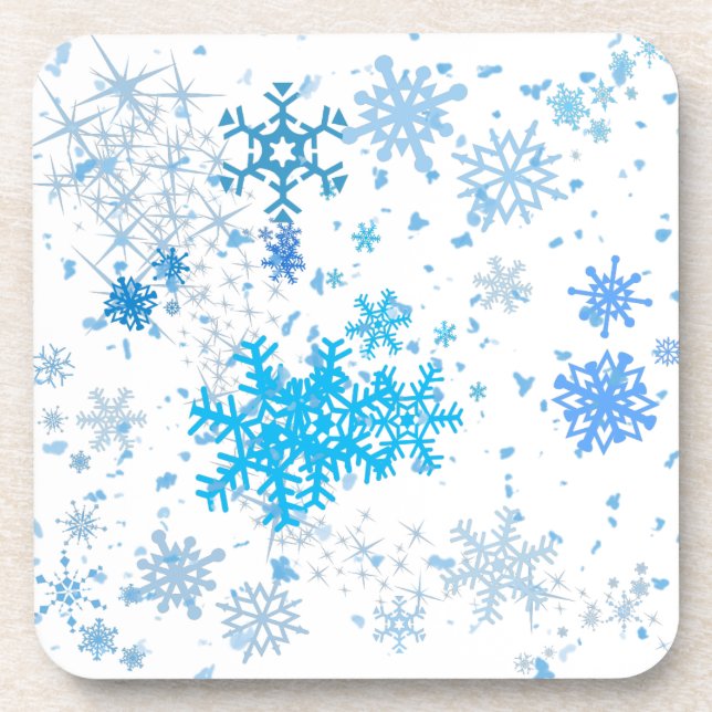 Christmas Snowfall Coaster (Front)