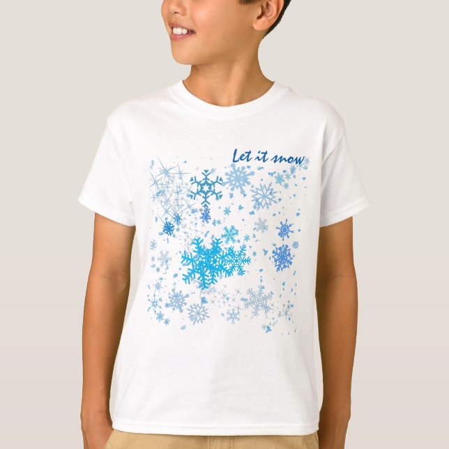 Christmas Snowfall T-Shirt (Front)