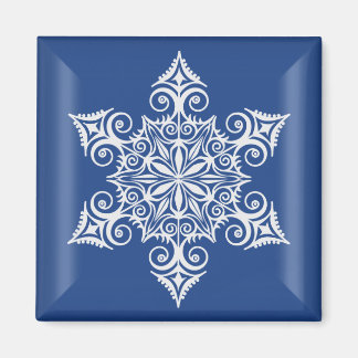 Christmas Snowflake 1 Custom Magnet