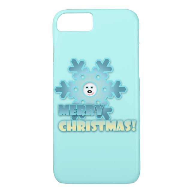 Christmas snowflake Case-Mate iPhone case (Back)