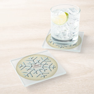 Christmas Snowflake Cookie Coaster