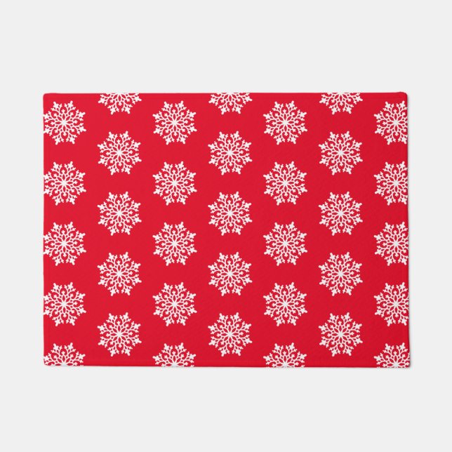 Christmas Snowflake Doormat (Front)