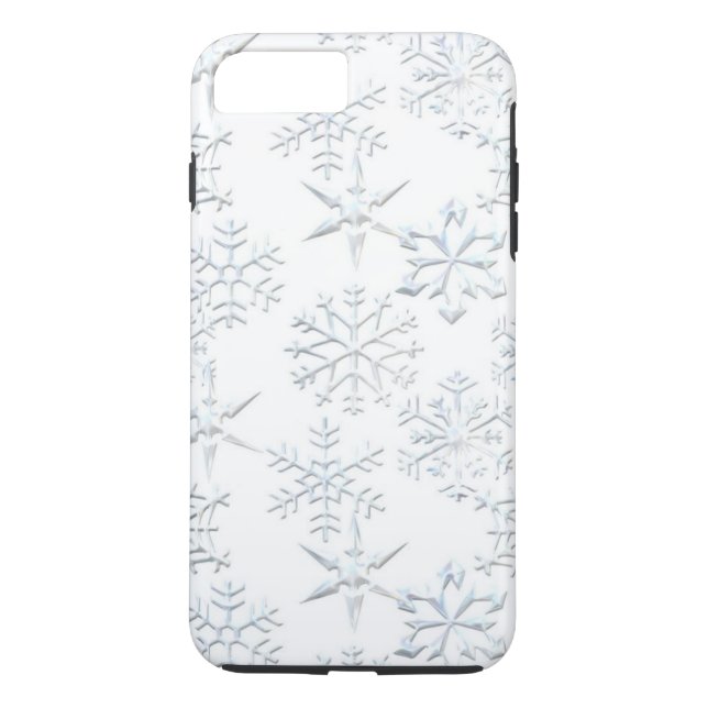 Christmas Snowflake iPhone 7 plus tough case (Back)