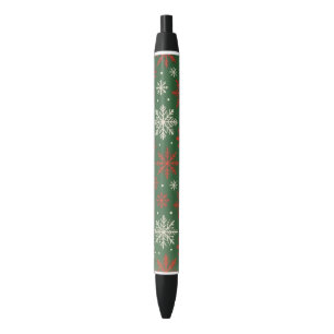 Christmas snowflake themed pen