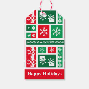 Christmas Snowflakes Gift Tags