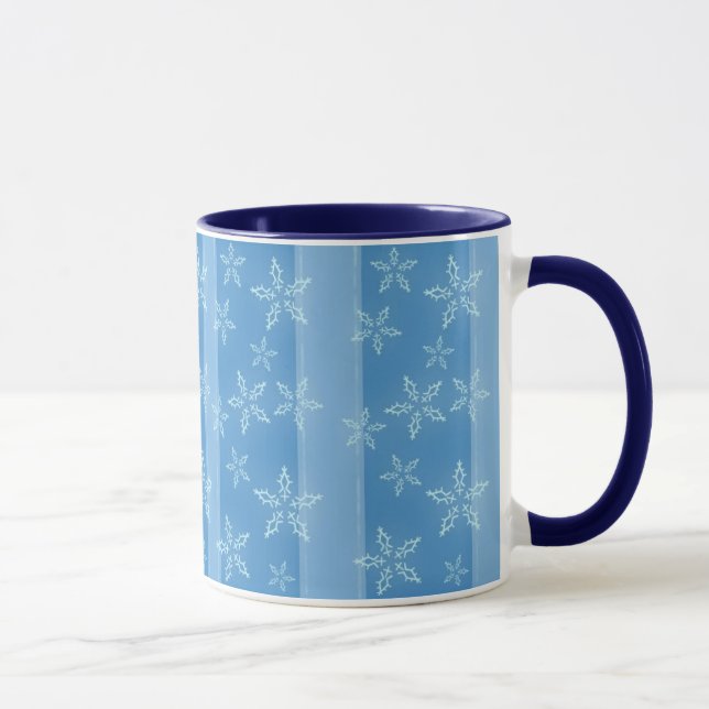 Christmas Snowflakes Mug (Right)
