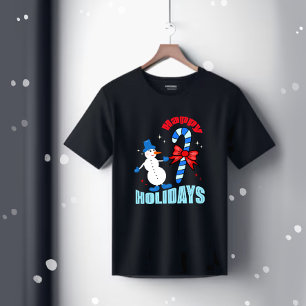 Christmas snowman baby T-Shirt