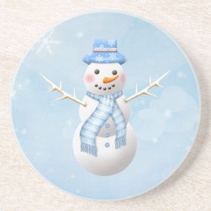 Christmas snowman Coaster