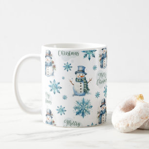 Christmas Snowman Coffee Mug