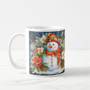 Christmas Snowman Coffee Mug