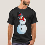 Christmas snowman dab tshirt<br><div class="desc">Christmas snowman dab tshirt</div>