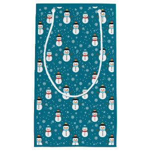 Christmas Snowman gift bag