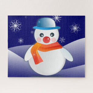 Christmas Snowman Jigsaw Puzzle